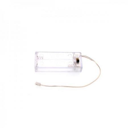 디바이스마트,전원/파워/배터리 > 배터리/배터리홀더 > 배터리홀더 Holder > AAA용 홀더,ELECFREAKS,Exclusive Crystal Battery Box (2 x AAA batteries) for micro:bit [EF11085],해당 제품은 micro:bit에 특화된 투명 배터리 케이스이며 AAA 배터리 2개를 넣을수 있으며, 다른 커넥터가 필요없이 마이크로 비트에 바로 연결 가능한 PH2.0 커넥터가 내장 되어 있습니다
