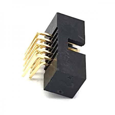 디바이스마트,커넥터/PCB > 직사각형 커넥터 > 박스헤더 > 일반박스헤더 1.27mm pitch,대상일렉트로닉스,3FB-14P-1.27R/A (BH06-14R),BOX HEADER / 1.27mm pitch / IDC 커넥터와 사용 / 앵글 타입 / 14pin