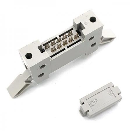 디바이스마트,커넥터/PCB > 직사각형 커넥터 > IDC(플랫) 커넥터 > 2.54mm pitch,Any Vendor,2.54mm 10핀 BOX IDC Header (락타입) [FL11-10P],IDC 플랫 케이블 커넥터 / BOX IDC HEADER / 락(lock) 타입 / 2.54mm pitch / 10pin