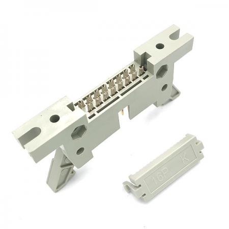 디바이스마트,커넥터/PCB > 직사각형 커넥터 > IDC(플랫) 커넥터 > 2.54mm pitch,Any Vendor,2.54mm 16핀 BOX IDC Header (락타입) [FL11-16P],IDC 플랫 케이블 커넥터 / BOX IDC HEADER / 락(lock) 타입 / 2.54mm pitch / 16pin