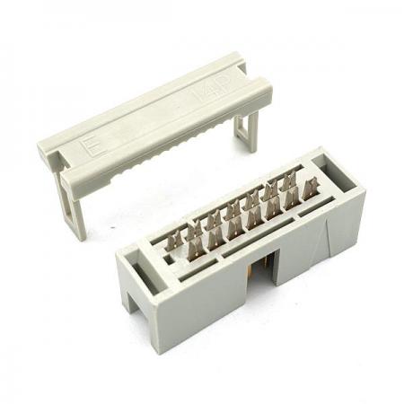 디바이스마트,커넥터/PCB > 직사각형 커넥터 > IDC(플랫) 커넥터 > 2.54mm pitch,Any Vendor,2.54mm 14핀 BOX IDC Header [FL12-14P],IDC 플랫 케이블 커넥터 / BOX IDC HEADER / 2.54mm pitch / 14pin