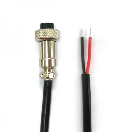 디바이스마트,케이블/전선 > 어셈블리 케이블 > 원형 커넥터 케이블,NW3 (New3),항공잭 써큘러 커넥터 12mm-2핀 cable(1M) [SCK-1202P],항공단자 항공잭 2핀 / 커넥터 홀직경 12mm / 커넥터 타입 암(female) / 케이블 두께 5mm / 케이블 총길이 1M / 전압 300V / 온도 80℃