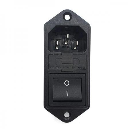 디바이스마트,커넥터/PCB > 파워커넥터 > 파워소켓/전원플러그,,0717-2SCQ,AC Socket / 퓨즈홀더 / Switch / MALE / R-332 AC 플러그와 사용가능