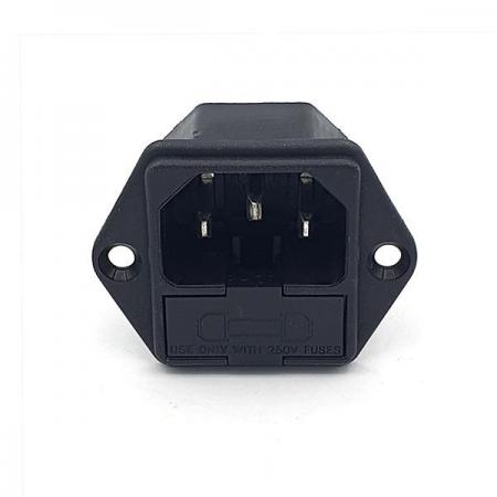 디바이스마트,커넥터/PCB > 파워커넥터 > 파워소켓/전원플러그,,0717-2-CQ,AC Socket / FUSE Holer / MALE / R-332 AC 플러그와 사용가능