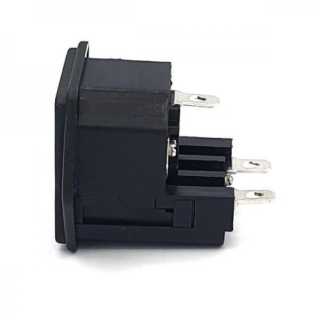 디바이스마트,커넥터/PCB > 파워커넥터 > 파워소켓/전원플러그,,0717-2-CQ,AC Socket / FUSE Holer / MALE / R-332 AC 플러그와 사용가능