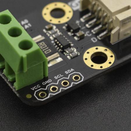 디바이스마트,MCU보드/전자키트 > 센서모듈 > 전압/전류센서,DFROBOT,Gravity: I2C Digital Wattmeter [SEN0291],26V 8A 내에서 다양한 전자 모듈 및 전기 장비의 전압, 전류 및 전력 측정이 가능한 고해상도, 고정밀, 넓은 범위 측정 모듈 / 3.3V, 5V 컨트롤러와 호환 / 태양광 전력 관리, 배터리 게이지, 전자 모듈 전력 평가에 활용