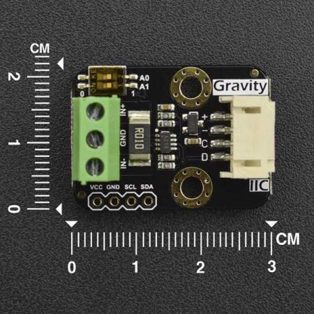 디바이스마트,MCU보드/전자키트 > 센서모듈 > 전압/전류센서,DFROBOT,Gravity: I2C Digital Wattmeter [SEN0291],26V 8A 내에서 다양한 전자 모듈 및 전기 장비의 전압, 전류 및 전력 측정이 가능한 고해상도, 고정밀, 넓은 범위 측정 모듈 / 3.3V, 5V 컨트롤러와 호환 / 태양광 전력 관리, 배터리 게이지, 전자 모듈 전력 평가에 활용