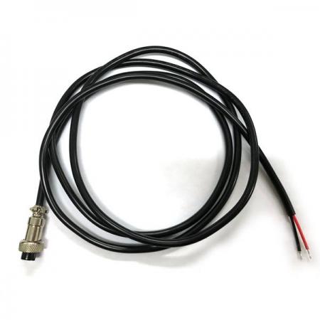 디바이스마트,케이블/전선 > 어셈블리 케이블 > 원형 커넥터 케이블,NW3 (New3),항공잭 써큘러 커넥터 12mm-2핀 cable(3M) [SCK-1202P],항공단자 항공잭 2핀 / 커넥터 홀직경 12mm / 커넥터 타입 암(female) / 케이블 두께 5mm / 케이블 총길이 3M / 전압 300V / 온도 80℃