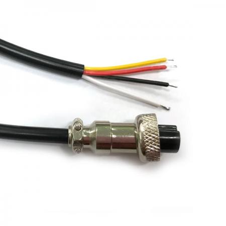 디바이스마트,케이블/전선 > 어셈블리 케이블 > 원형 커넥터 케이블,NW3 (New3),항공잭 써큘러 커넥터 12mm-4핀 cable(3M) [SCK-1204P],항공단자 항공잭 4핀 / 커넥터 홀직경 12mm / 커넥터 타입 암(female) / 케이블 두께 5mm / 케이블 총길이 3M / 전압 500V / 온도 80℃