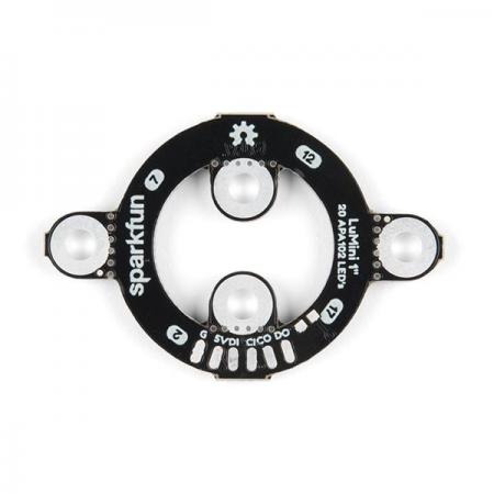 디바이스마트,MCU보드/전자키트 > 디스플레이 > LED,SparkFun,SparkFun LuMini LED Ring - 1 Inch (20 x APA102-2020) [COM-14967],2mm x 2mm 패키지 (APA102-2020)를 사용하는 Lumenati LED 라인의 소형화 버전 / 보드의 후면에있는 몇 개의 솔더 패드를 사용하여 전원을 공급하고 제어