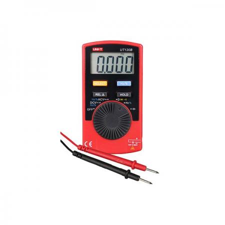 디바이스마트,계측기/측정공구 > 전기/전자 계측기 > 휴대형멀티미터,UNI-T,휴대용 디지털 멀티미터 UT120B,DC전압, AC전압, DC전류, AC전류, 캐패시턴스, 주파수, 다이오드 측정. 자동범위설정, 비교모드, 데이터홀드,절전모드 기능.
