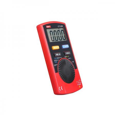 디바이스마트,계측기/측정공구 > 전기/전자 계측기 > 휴대형멀티미터,UNI-T,휴대용 디지털 멀티미터 UT120B,DC전압, AC전압, DC전류, AC전류, 캐패시턴스, 주파수, 다이오드 측정. 자동범위설정, 비교모드, 데이터홀드,절전모드 기능.