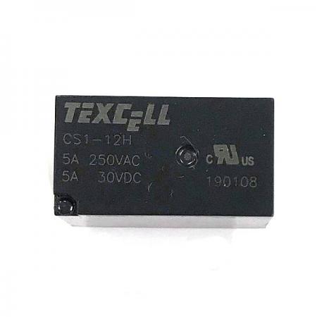 디바이스마트,스위치/부저/전기부품 > 릴레이 > 파워 릴레이,TEXCELL,SS1-12H,파워 릴레이 / 접촉형식 : SPDT-NO, NC (1 Form C) / 코일 전압 : 12VDC / 코일 저항 : 720Ω / 코일 작동 전력 : 16.7mA / 코일 전력 : 200mW / 스위칭 전압(AC) : 250VAC / 스위칭 전류(AC) : 5A / 스위칭 전압(DC) : 30VDC / 스위칭 전류(DC) : 5A / CS1-12H