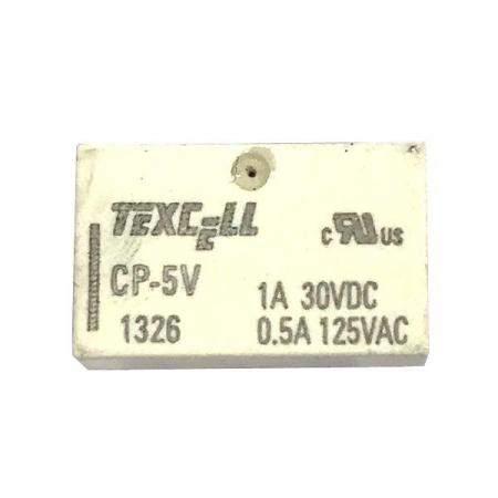 디바이스마트,스위치/부저/전기부품 > 릴레이 > 일반 릴레이,TEXCELL,CP-5V,일반 릴레이 / 접촉형식 : DPDT-NO, NC (2 Form C) / 코일 전압 : 5VDC / 스위칭 전압(AC) : 125VAC / 스위칭 전류(AC) : 0.5A / 스위칭 전압(DC) : 30VDC / 스위칭 전류(DC) : 1A / 전력 소비 : 140mW