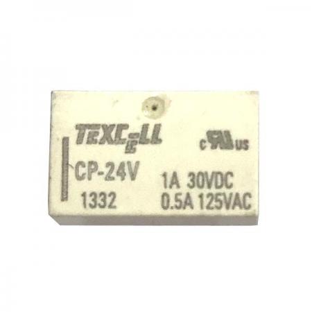 디바이스마트,스위치/부저/전기부품 > 릴레이 > 일반 릴레이,TEXCELL,CP-24V,일반 릴레이 / 접촉형식 : DPDT-NO, NC (2 Form C) / 코일 전압 : 24VDC / 스위칭 전압(AC) : 125VAC / 스위칭 전류(AC) : 0.5A / 스위칭 전압(DC) : 30VDC / 스위칭 전류(DC) : 1A / 전력 소비 : 140mW