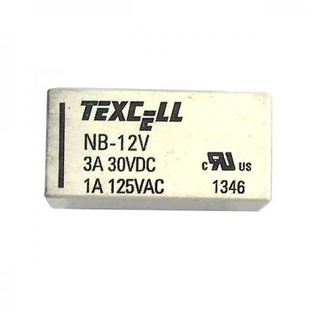 디바이스마트,스위치/부저/전기부품 > 릴레이 > 일반 릴레이,TEXCELL,NB-12V,일반 릴레이 / 접촉형식 : DPDT-NO, NC (2 Form C) / 코일 전압 : 12VDC / 스위칭 전압(AC) : 125VAC / 스위칭 전류(AC) : 0.5A / 스위칭 전압(DC) : 30VDC / 스위칭 전류(DC) : 1A / 전력 소비 : 140mW