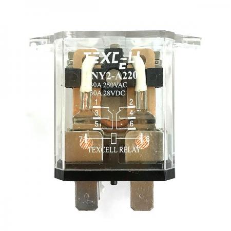 디바이스마트,스위치/부저/전기부품 > 릴레이 > 파워 릴레이,TEXCELL,NY2-A220,파워 릴레이 / 접촉형식 : DPDT-NO, NC (2 Form C) / 코일 전압 : 220VAC / 코일 저항 : 3764Ω / 코일 전력 : 4VA / 스위칭 전압(AC) : 250VAC / 스위칭 전류(AC) : 30A / 스위칭 전압(DC) : 28VDC / 스위칭 전류(DC) : 30A