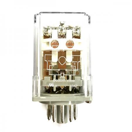 디바이스마트,스위치/부저/전기부품 > 릴레이 > 파워 릴레이,TEXCELL,KMK3-D24,파워 릴레이 / 접촉형식 : 3PDT-NO, NC (3 Form C) / 코일 전압 : 24VDC / 코일 저항 : 430Ω / 코일 전력 : 1.5W / 스위칭 전압(AC) : 250VAC / 스위칭 전류(AC) : 10A / 스위칭 전압(DC) : 30VDC / 스위칭 전류(DC) : 10A