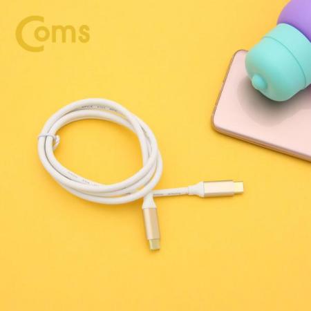 디바이스마트,케이블/전선 > USB 케이블 > 데이터케이블(MM) > USB 3.1 C타입 케이블,Coms,USB 3.1 Type C 케이블(고속충전/1.5A) 90cm[BT302],고속충전/1.5A/90cm