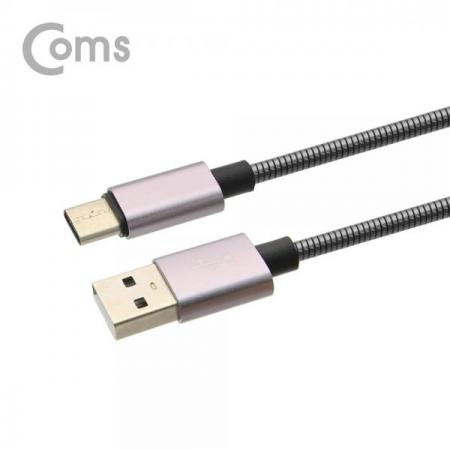디바이스마트,케이블/전선 > USB 케이블 > 데이터케이블(MM) > USB 3.1 C타입 케이블,Coms,USB 3.1 Type C 케이블 2M / Black[ID039],USB 3.1 Type C 케이블 2M / Black