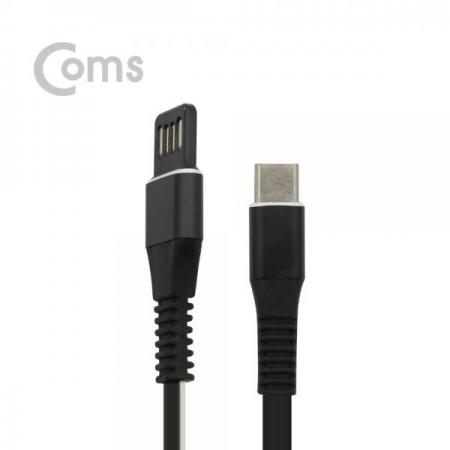 디바이스마트,케이블/전선 > USB 케이블 > 데이터케이블(MM) > USB 3.1 C타입 케이블,Coms,USB 3.1 케이블 (Type C) 1M, (흑백 양면컬러) USB A(M)-양방향/C(M)[ND871],1M/흑백 양면컬러/USB A(M)-양방향/C(M)