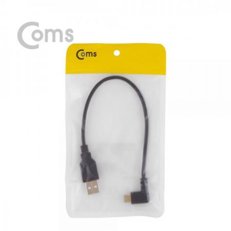 디바이스마트,케이블/전선 > USB 케이블 > OTG(FM) > USB C타입 OTG,Coms,USB 3.1 젠더(Type C), USB A(M)/Type C(M) - 약25cm / Type C 측면꺾임(꺽임)[NT668],USB A(M)/Type C(M) - 약25cm / Type C 측면꺾임(꺽임)