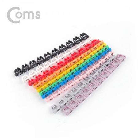 디바이스마트,컴퓨터/모바일/가전 > 네트워크/케이블/컨버터/IOT > 네트워크 자재/공구/타이 > 케이블타이/몰드,Coms,케이블 마크 (숫자), 10Set / 4~6mm [BB039],10Set / 4~6mm