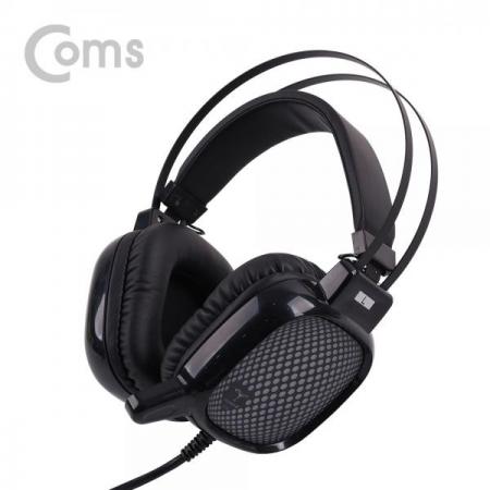 디바이스마트,컴퓨터/모바일/가전 > 음향ㆍ영상ㆍ카메라 > 헤드셋 > 헤드셋,Coms,LED 헤드셋 - Black / 스테레오 3.5/ 게임/ 음악감상[BS923],Black / 스테레오 3.5/ 게임/ 음악감상