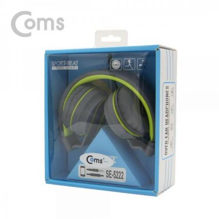 디바이스마트,컴퓨터/모바일/가전 > 음향ㆍ영상ㆍ카메라 > 헤드셋 > 헤드셋,Coms,스마트폰용 접이식 헤드셋 / 그레이-옐로우[BS981-1],접이식 헤드셋 / 그레이-옐로우