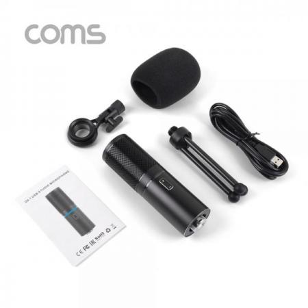 디바이스마트,컴퓨터/모바일/가전 > 음향ㆍ영상ㆍ카메라 > 마이크 > 유선마이크,Coms,고급형 마이크(Q9), 콘덴서/USB 마이크 1.8m[BT122],콘덴서/USB 마이크 1.8m