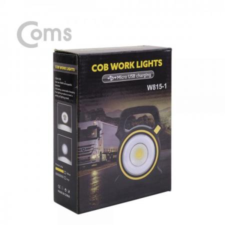 디바이스마트,EV 전기차/캠핑카/그린에너지 > 캠핑/보트 악세사리 > 캠핑용품 > 랜턴/램프,Coms,작업용 LED 라이트 / 램프 (18650 배터리x1ea 내장) / 태양광 충전지원 [BB790],작업용 LED 라이트 / 램프 (18650 배터리x1ea 내장) / 태양광 충전지원