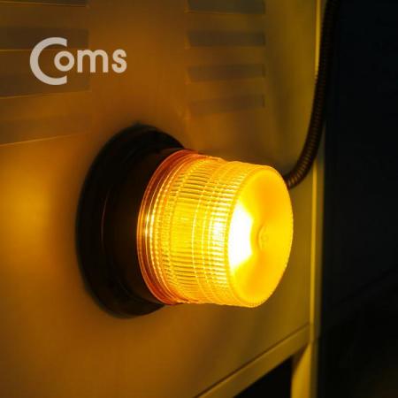 디바이스마트,컴퓨터/모바일/가전 > 게임/취미/캠핑용품 > 차량내부용품 > 실내용품,Coms,LED 경광등 자석부착형 / Yellow Light / 시가잭(시거잭)전원 / 차량용 [BF039], Yellow Light / 시가잭(시거잭)전원 / 차량용