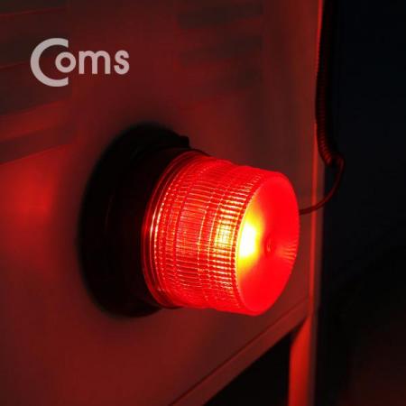 디바이스마트,컴퓨터/모바일/가전 > 게임/취미/캠핑용품 > 차량내부용품 > 실내용품,Coms,LED 경광등 자석부착형 / Red Light / 시가잭(시거잭)전원 / 차량용 [BF040],Red Light / 시가잭(시거잭)전원 / 차량용