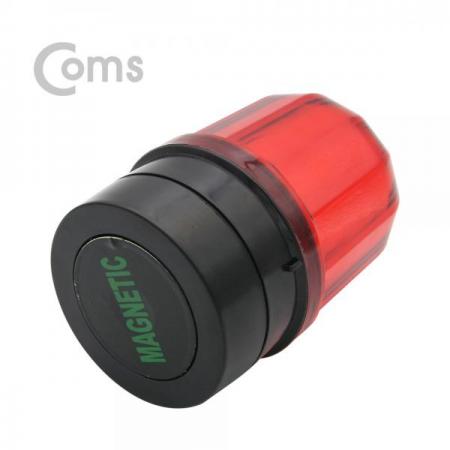 디바이스마트,컴퓨터/모바일/가전 > 가구/사무용품/공구 > 조명기기 > 센서등,Coms,LED 경광등 자석부착형 / Red Light / D형 배터리(2ea)사용 [BF042],Red Light / D형 배터리(2ea)사용