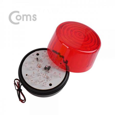 디바이스마트,컴퓨터/모바일/가전 > 가구/사무용품/공구 > 조명기기 > 센서등,Coms,원형 LED 경광등, Red Light [BF043],원형 LED 경광등/Red Light