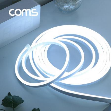 디바이스마트,LED/LCD > LED 인테리어조명 > 장식용 LED,Coms,줄/띠형 LED 슬림형 세트 5M, White [BF052],줄/띠형 LED 슬림형 세트/5M/White