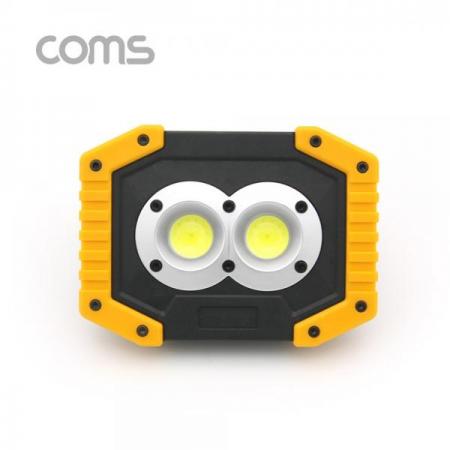 디바이스마트,EV 전기차/캠핑카/그린에너지 > 캠핑/보트 악세사리 > 캠핑용품 > 랜턴/램프,Coms,다용도 LED 램프 / 캠핑용, 작업용 라이트(18650x2 & AAx4) USB 충전 [BF060],캠핑용, 작업용 라이트(18650x2 & AAx4) USB 충전 / W839, 2X COB