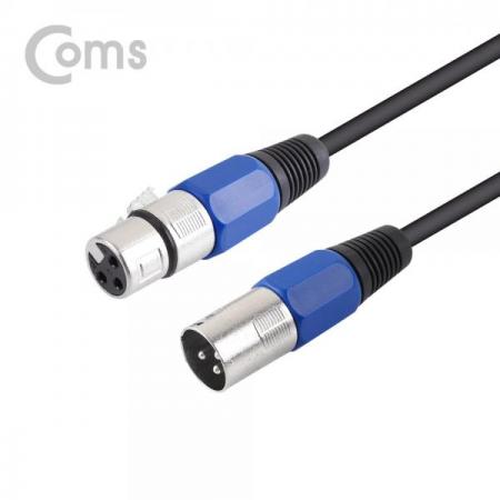 디바이스마트,케이블/전선 > 영상/음향 케이블 > AV통합 케이블,Coms,캐논 케이블 연장 2M, XLR(3P Mic)M/F[BT220],2M/XLR(3P Mic)M/F