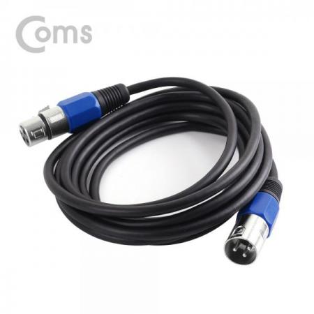 디바이스마트,케이블/전선 > 영상/음향 케이블 > AV통합 케이블,Coms,캐논 케이블 연장 3M, XLR(3P Mic)M/F[BT221],3M/XLR(3P Mic)M/F
