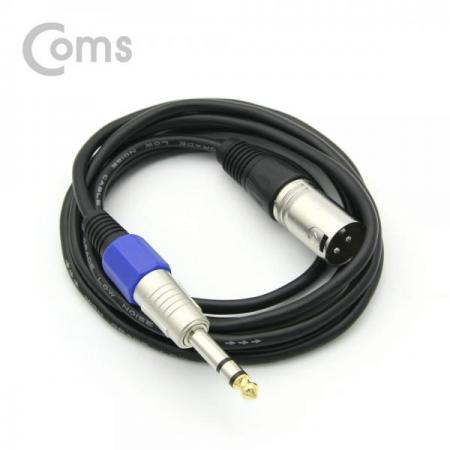 디바이스마트,케이블/전선 > 영상/음향 케이블 > AV통합 케이블,Coms,캐논 변환 케이블 2M/ 캐논(M)/6.3 스테레오(M)[BT418],2M/ 캐논(M)/6.3 스테레오(M)