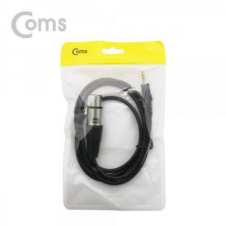 디바이스마트,케이블/전선 > 영상/음향 케이블 > AV통합 케이블,Coms,캐논 변환 케이블 1.3M 캐논 F/ ST(Stereo) 3.5 M[BT422],1.3M 캐논 F/ ST(Stereo) 3.5 M