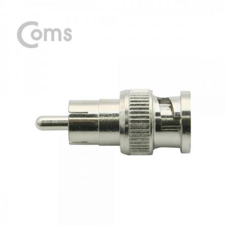디바이스마트,커넥터/PCB > RF커넥터/케이블 > BNC 커넥터,Coms,BNC 젠더(BNC M/RCA M)[BF138],BNC 젠더(BNC M/RCA M)