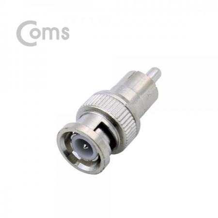 디바이스마트,커넥터/PCB > RF커넥터/케이블 > BNC 커넥터,Coms,BNC 젠더(BNC M/RCA M)[BF138],BNC 젠더(BNC M/RCA M)