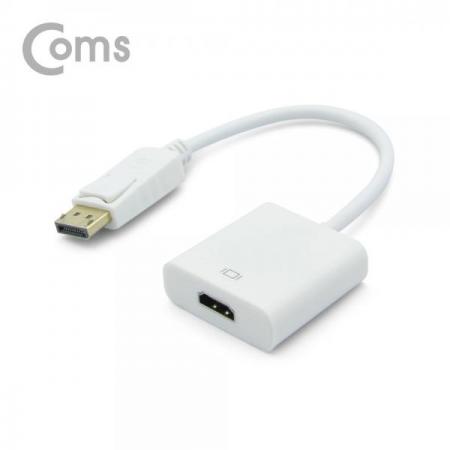 디바이스마트,케이블/전선 > 영상/음향 케이블 > HDMI/DVI 케이블,Coms,디스플레이포트 컨버터 25cm / DP(M) to HDMI(F) / Full HD @60Hz/DisplayPort[NT104],DP 포트 젠더 / DP(MALE) - HDMI(FEMALE) / 25cm