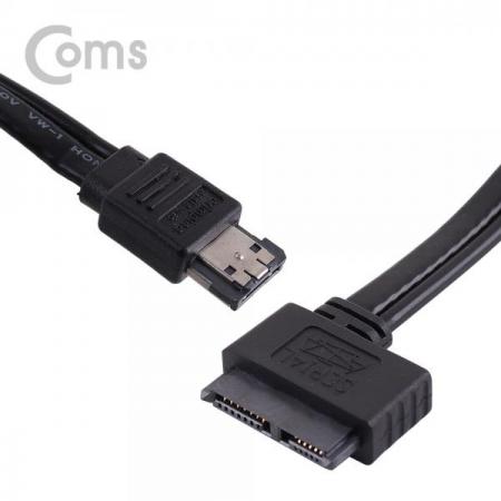 디바이스마트,케이블/전선 > PC/네트워크/통신 케이블 > SATA/HDD 케이블,Coms,SATA 젠더 케이블(eSATA용) / Power eSATA to Slimline SATA - 50cm[ND556],Power eSATA to Slimline SATA - 50cm