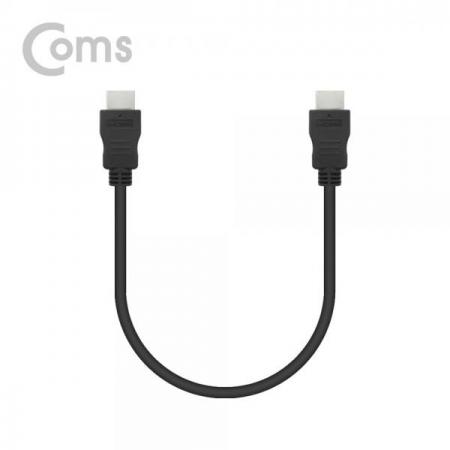 디바이스마트,케이블/전선 > 영상/음향 케이블 > HDMI 케이블,Coms,(딜러용) HDMI 케이블(경제형 V2.0) 4K x 2K @60Hz 지원 / 30cm[BS483],4K x 2K @60Hz 지원 / 30cm