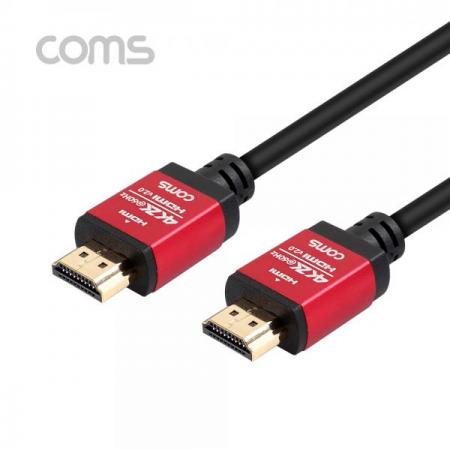 디바이스마트,케이블/전선 > 영상/음향 케이블 > HDMI 케이블,Coms,HDMI 케이블(V2.0/고급형/Red Metal) 4K2K@60Hz / 1.8M[GU173],V2.0/고급형/Red Metal/4K2K@60Hz / 1.8M