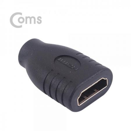 디바이스마트,케이블/전선 > 영상/음향 케이블 > HDMI/DVI 케이블,Coms,HDMI 젠더(Micro HDMI F/HDMI F) Short [BB108],HDMI 젠더 / Micro HDMI (D type) FEMALE - HDMI FEMALE