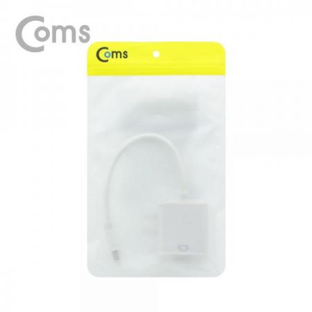 디바이스마트,케이블/전선 > 영상/음향 케이블 > 디스플레이포트 케이블,Coms,디스플레이포트 컨버터 25cm / Mini DP(M) to VGA(F) / White/DisplayPort[NT105],25cm / Mini DP(M) to VGA(F) / White/DisplayPort