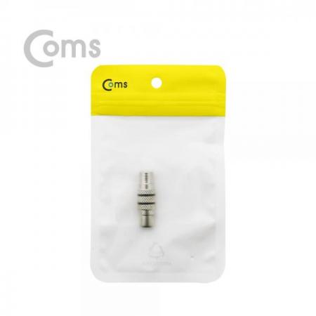 디바이스마트,케이블/전선 > 영상/음향 케이블 > 스테레오/RCA 케이블,Coms,RCA 젠더 (F/F), 메탈/Silver[ND111],RCA 연장 젠더 / FEMALE - FEMALE